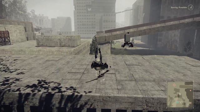 Nier: Automata || Part 16.3 || Side Quests: Speed Star смотреть онлайн