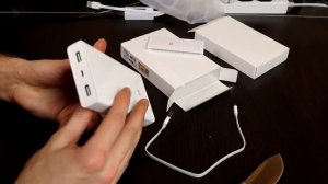 Xiaomi PowerBank 20000 mAh распаковка и замер емкости 1