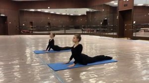 Партерная гимнастика от театра танца «Сапфир». Занятие № 2