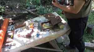 ремонт топочной дверцы