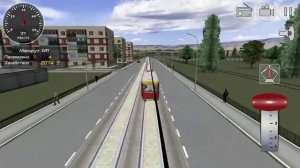 Еду на трамвае по городу и купил новый трамвай как я управлял трамваем