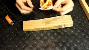 Как развести костер зажигалкой без газа