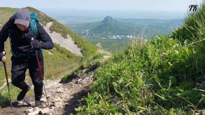 гора Бештау, орлиные скалы, гора Лохматая