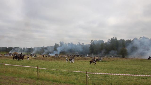 Бородино. Реконструкция сражения за Шевардино.