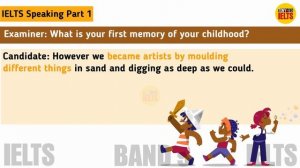 IELTS Speaking Part 1 - Topic: Childhood Memory | What is your first memory of your childhood?