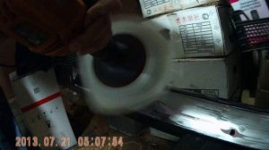 Полировка хрома. Задний бампер волги.