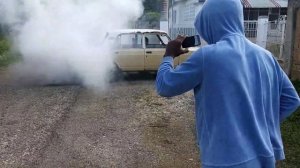 Toyota 1nz- Fe Swap 2105 Lada burnout