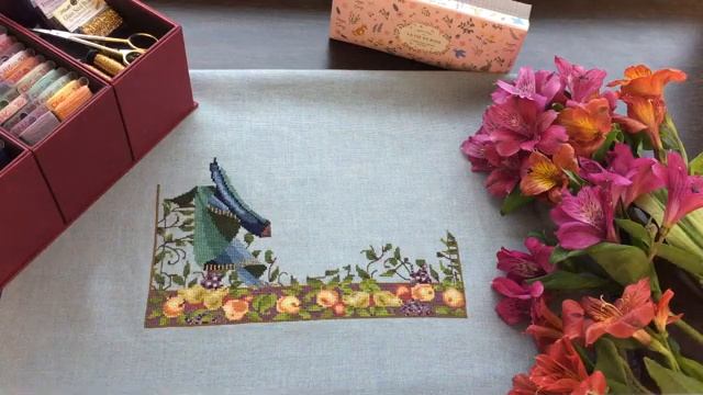 2.Mirabilia - Madonna of the garden. СП Тайна Мирабилии .Первый отчет ,организация.Вышивка крестом смотреть онлайн