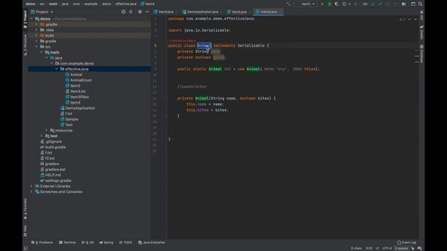 Effective Java | Item 4 | Enforce noninstantiability with a private constructor смотреть онлайн
