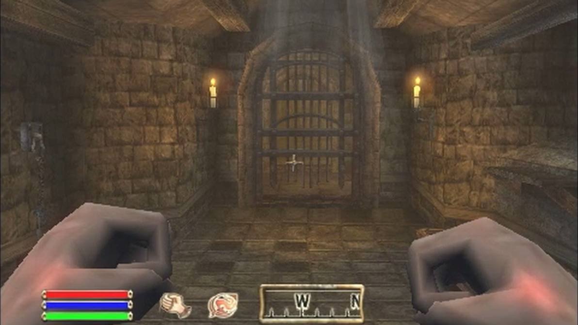 The Elder Scrolls Travels: Oblivion - Тестовая сборка на PSP. Октябрь, 2006 год