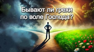 Бывают ли грехи по воле Господа? Священник Антоний Русакевич