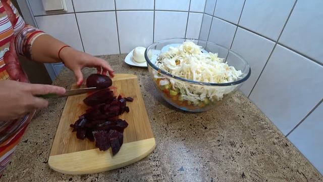 Винегрет классический рецепт!