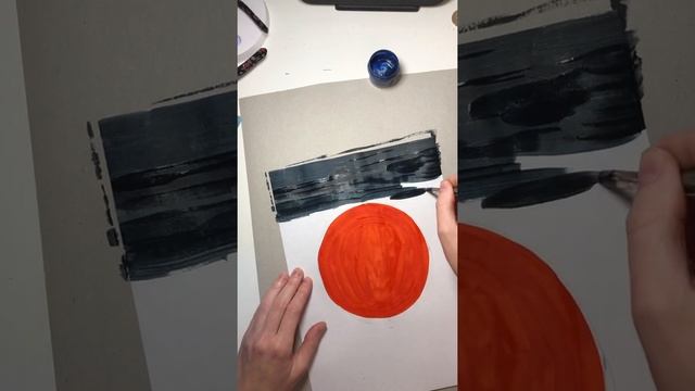 Видеоурок рисования «Японский журавль» смотреть онлайн