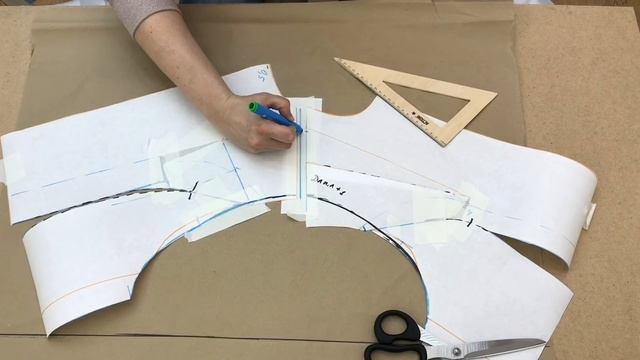 Выкройка женского утепленного жилета на любой размер и тип фигуры #женскийжилет #выкройкажилет #шить