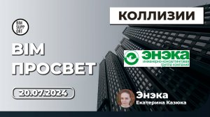 Проверки на коллизии с Revit и Navisworks. Подход Энэка. Екатерина Казюка. BIM Просвет 20.07.2024