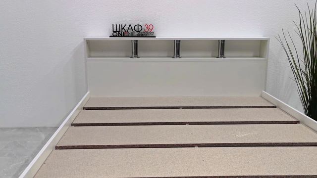 Камелия Кровать 160 с ящиками Белый.ШКАФ39 смотреть онлайн