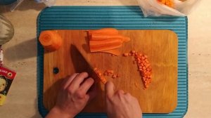 Как нарезать морковь???