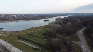 Дубоссары. Гидроэлектростанция (ГЭС) 2020 4k