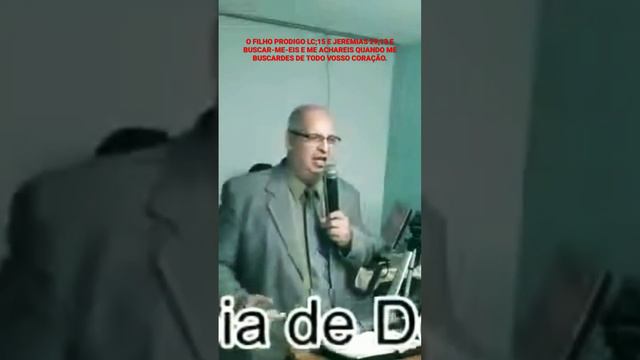 Jer;29;13 e Lucas 15-E Buscar-me-eis e me achareis quando me buscardes de todo vosso coração.