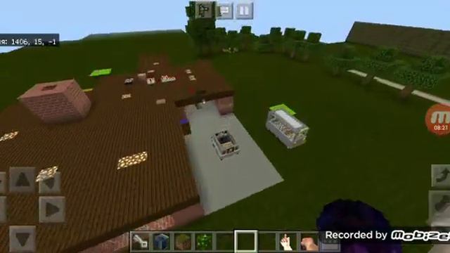 Играю по сети в майнкрафт (карта My semmer car) смотреть онлайн