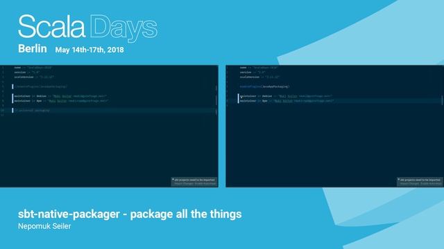 sbt-native-packager - package all the things by Nepomuk Seiler смотреть онлайн