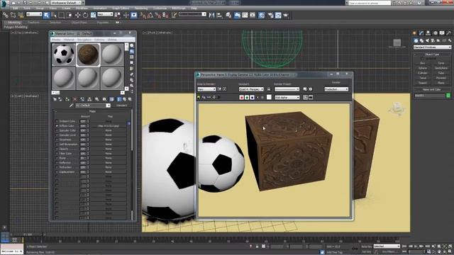 3D Max. Упражнение №13. Работа с каналом Bump. смотреть онлайн