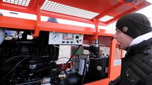 Автономный дизельный компрессор ЗИФ-ПВ-10/1,0