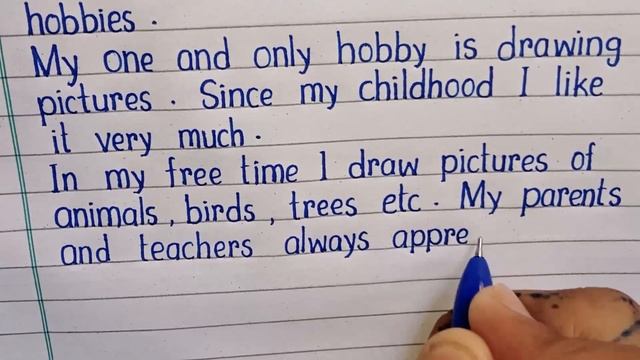 My Hobby Essay // Essay on My Hobby // My Hobby Essay Writing // My Hobby // Essay Writing смотреть онлайн