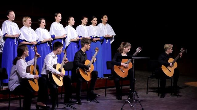 Щедрiвка «Небо яснi зорi вкрили» в обр. Б.Сегiна смотреть онлайн