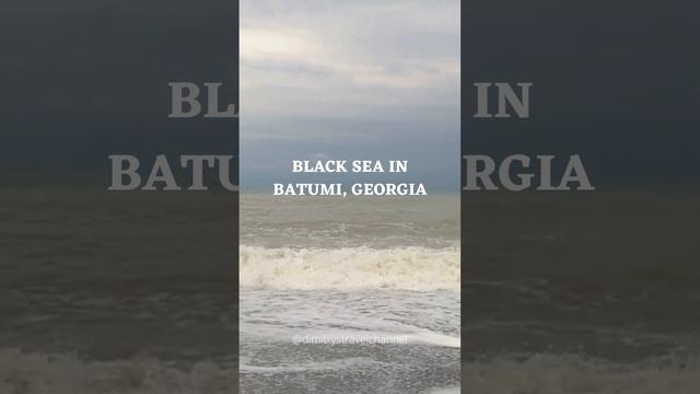 black sea in #Batumi, #Georgia