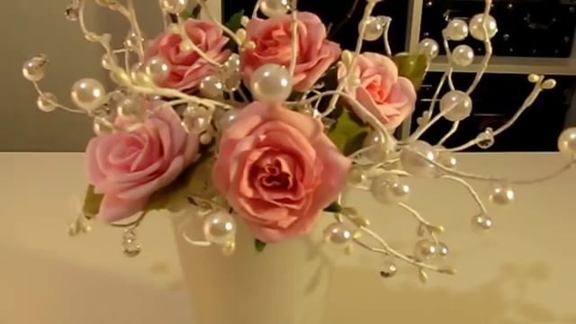 Как просто и БЫСТРО сделать РОСКОШНЫЕ ВЕТОЧКИ из бусин ДЕКОР ДОМА интерьерные идеи смотреть онлайн