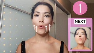 Подтягиваем нижнюю часть лица за 10 минут.