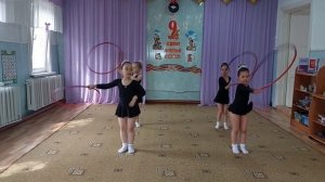 Спортивный танец Хула Хуп команда "Улыбка "