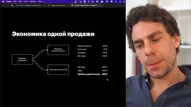 Урок 14. Юнит-экономика в Google Sheets, теория