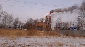 Хабаровск  ТЭЦ 1 работает на полную  мощь...  зима еще не закончилась  ???  13.02.20г