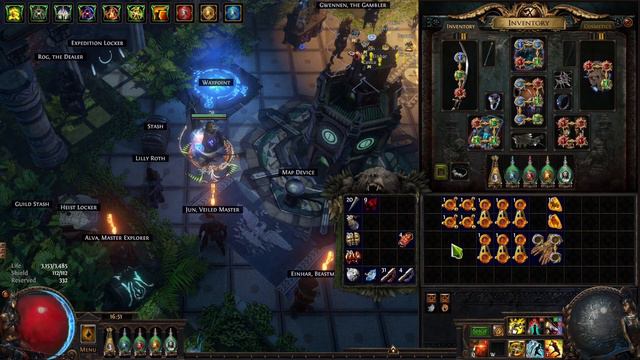 How to craft with fossils with examples! PoE 3.23 1/2