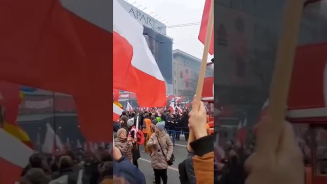 Протестующие поляки требуют остановить поток украинцев в Польшу