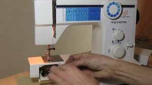 Toyota 2600 Electronic Control Nähmaschine Sewing machine Швейная машина test