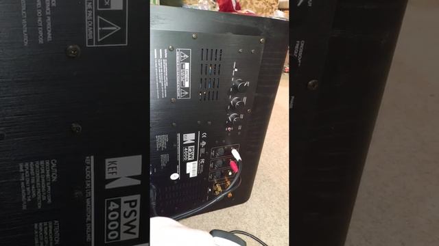 KEF PSW 4000 смотреть онлайн