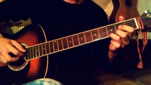 Цой-Апрель на гитаре