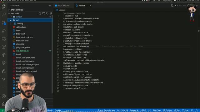 Version your computer with dotfiles using git including all your config and apps смотреть онлайн