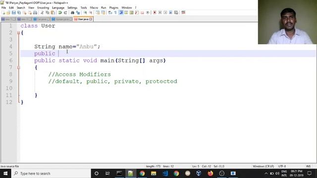 ☕Complete Java Tutorials | ? Access Modifiers in Java | ?Java Course for beginners | ? Java In Tami