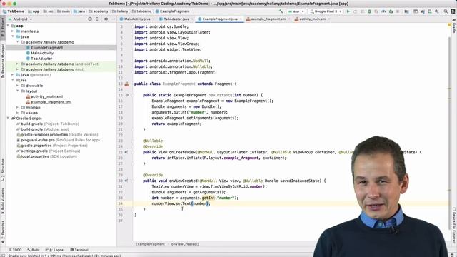 Android: Wie du Tabs durch Swipen wechselst смотреть онлайн
