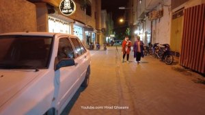 Bushehr iran(4k) Walking in city center