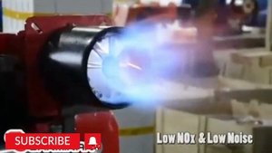 Промышленная газовая горелка с низким уровнем шума из Ирана