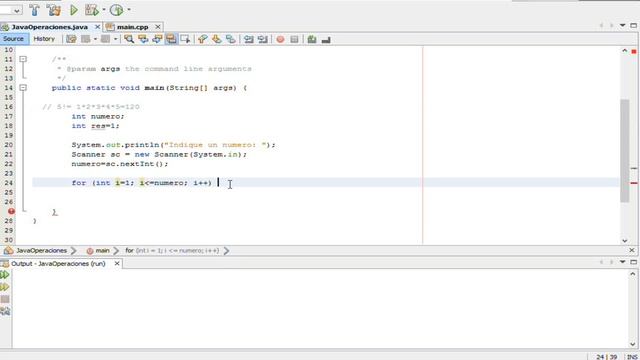 Ejercicios Java & C++ 3 - Calcular Factorial / Operaciones Numericas смотреть онлайн