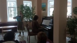 Тарасова Виктория, 16 лет. М.Глинка, "Листок из альбома".