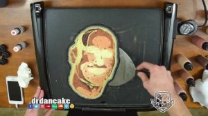 Pancake Art USA Dwayne The Rock Johnson искусство картин на блинах в Америке Скала Джонсон блин