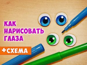 Как нарисовать глаза.