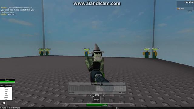 Roblox Script Showcase Episode#151/Realistic minigun смотреть онлайн